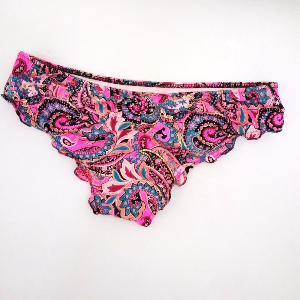 Pink Floral Paisley Bikini Set - Picture 9 of 12